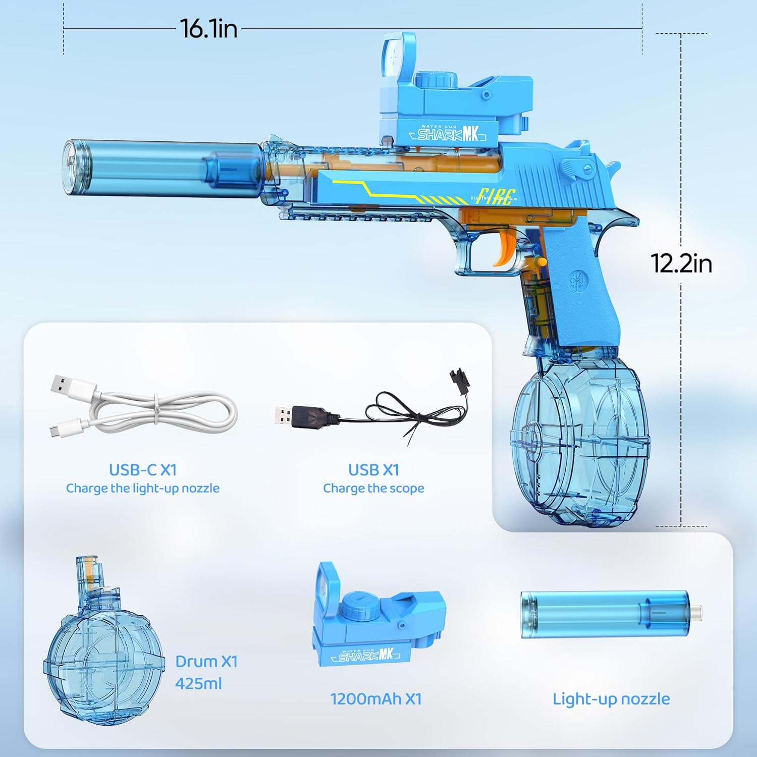 Storm Electric Water Gun
